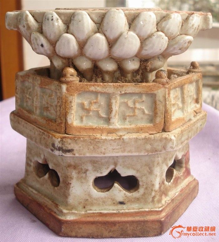 北宋湖田窑莲花座