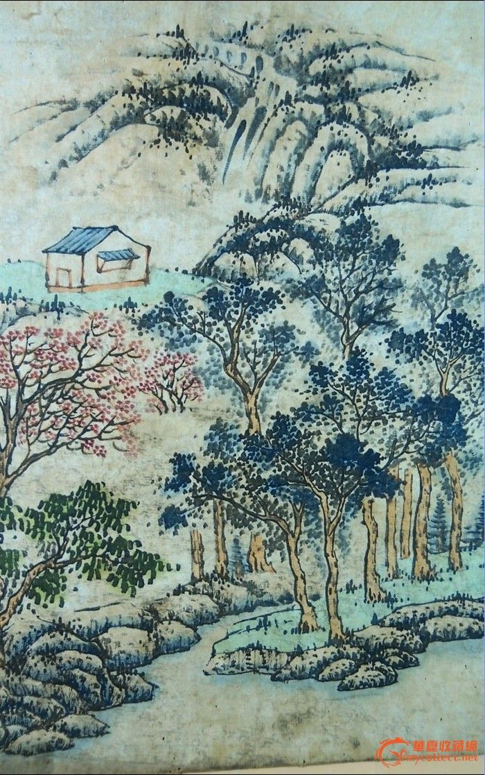 清代画家王玖-山水小屋