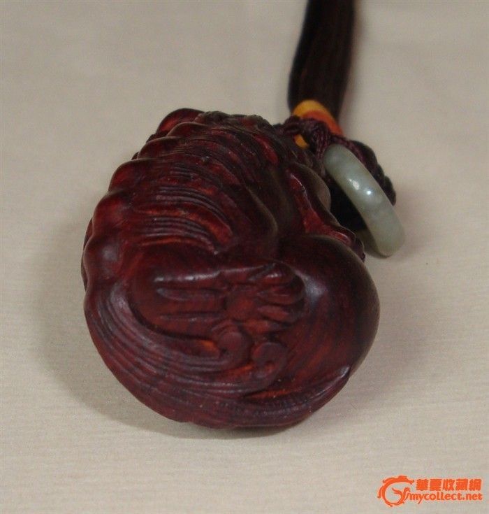 印度小叶紫檀手把件——狮子(事事如意)!
